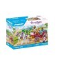 Plimbarea cuplului regal cu caleasca Playmobil
